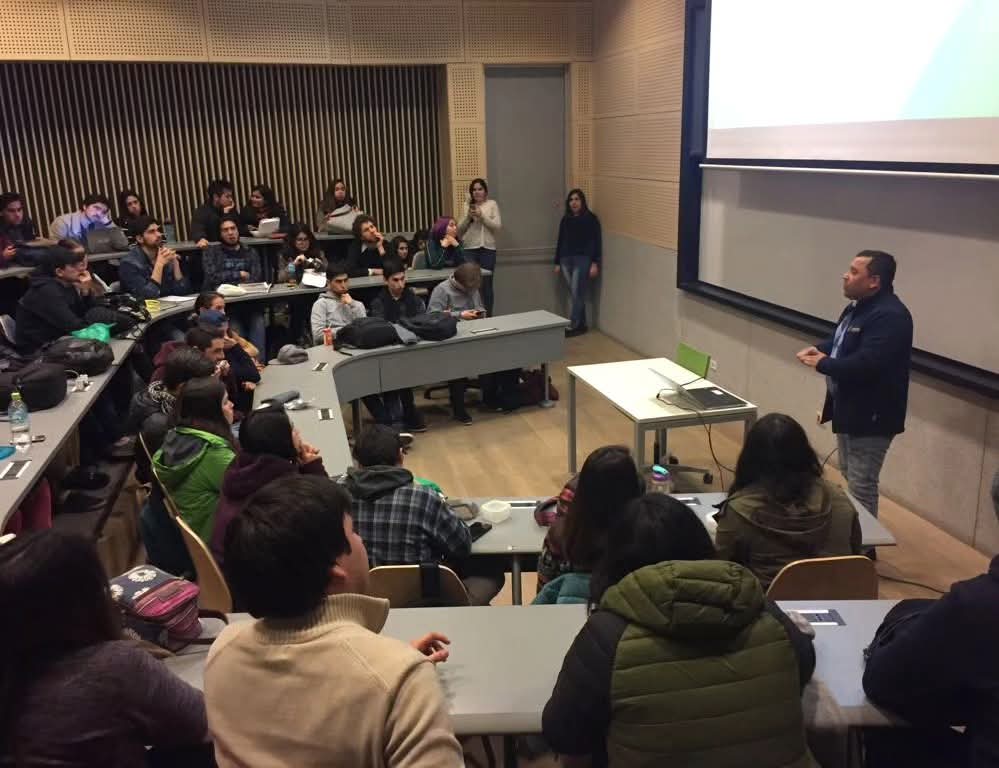 Charla en Universidad de Chile vinculada a DesafíoGoogle.org